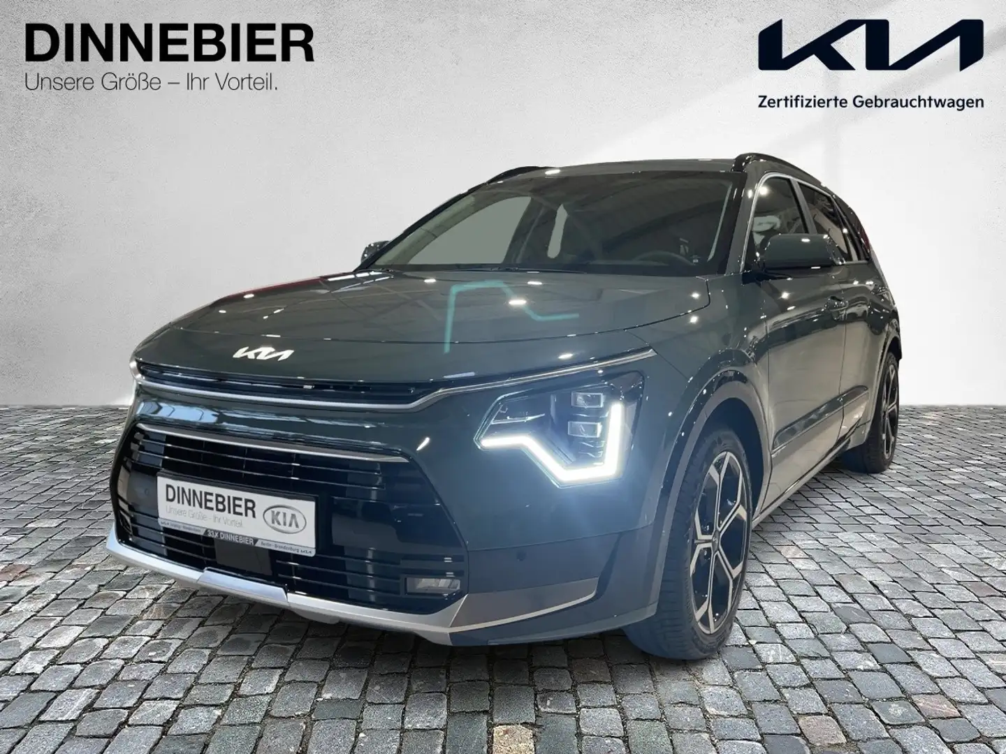Kia Niro Spirit 1.6 HEV LED+Navi+Kamera+Glasdach Grün - 2