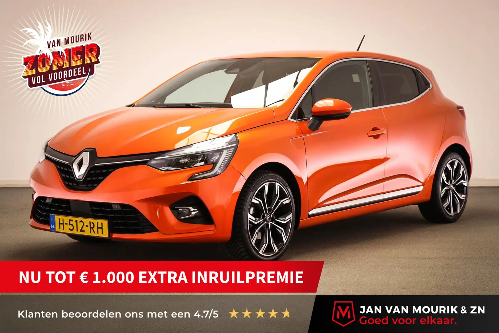 Renault Clio 1.3 TCe Intens | EASY LINK / STYLE / PARKING- PACK Oranje - 1