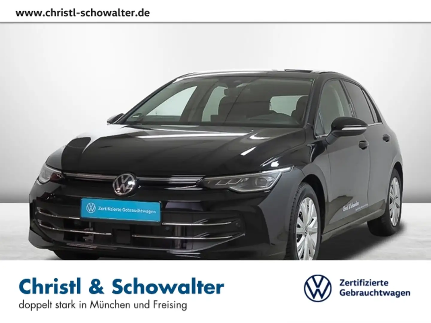 Volkswagen Golf VIII 1.5 TSI Style MATRIX NAVI CLIMATRONIC Schwarz - 1