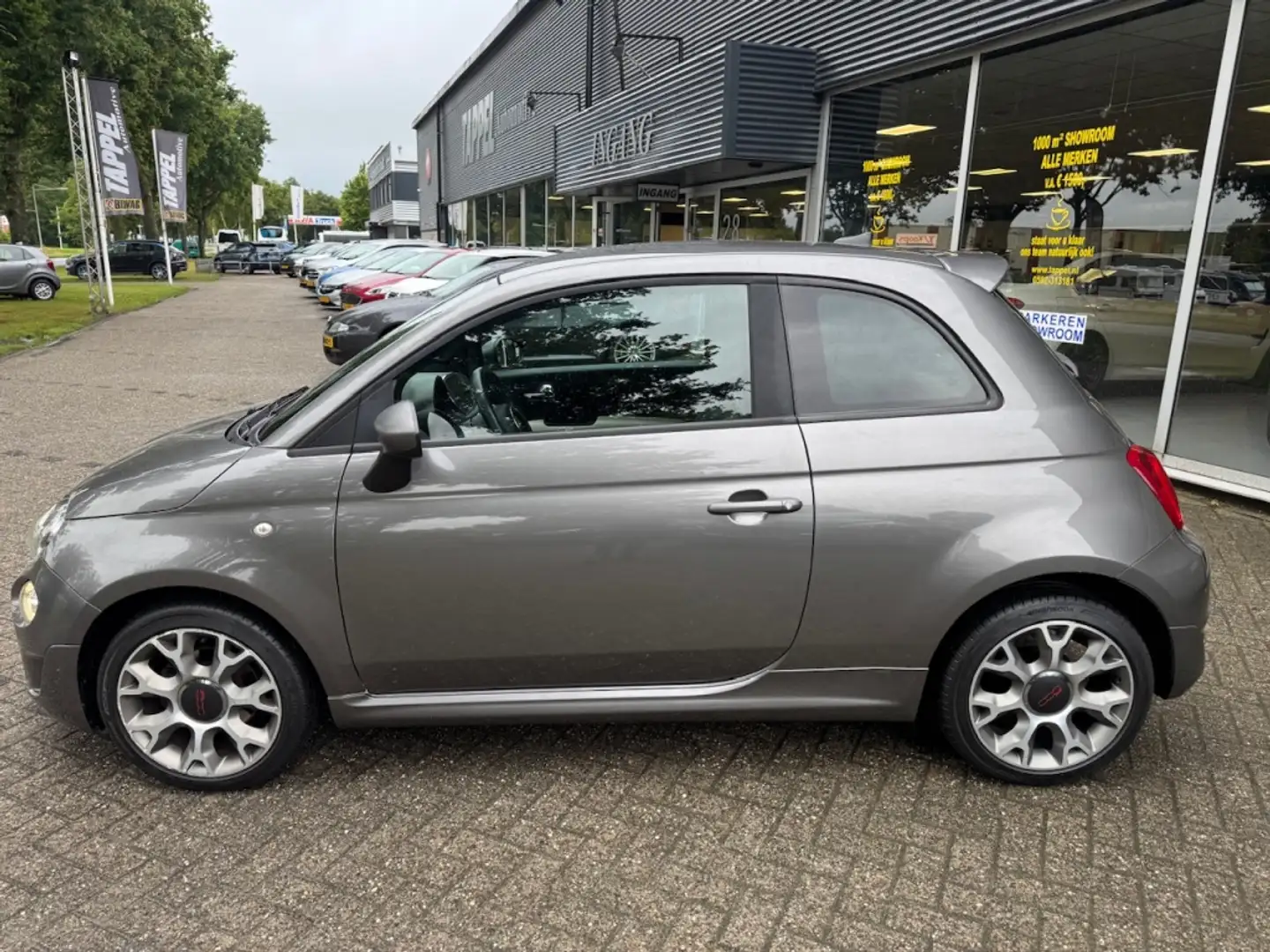 Fiat 500 0.9 TwinAir T Sport 80PK! Grijs - 2