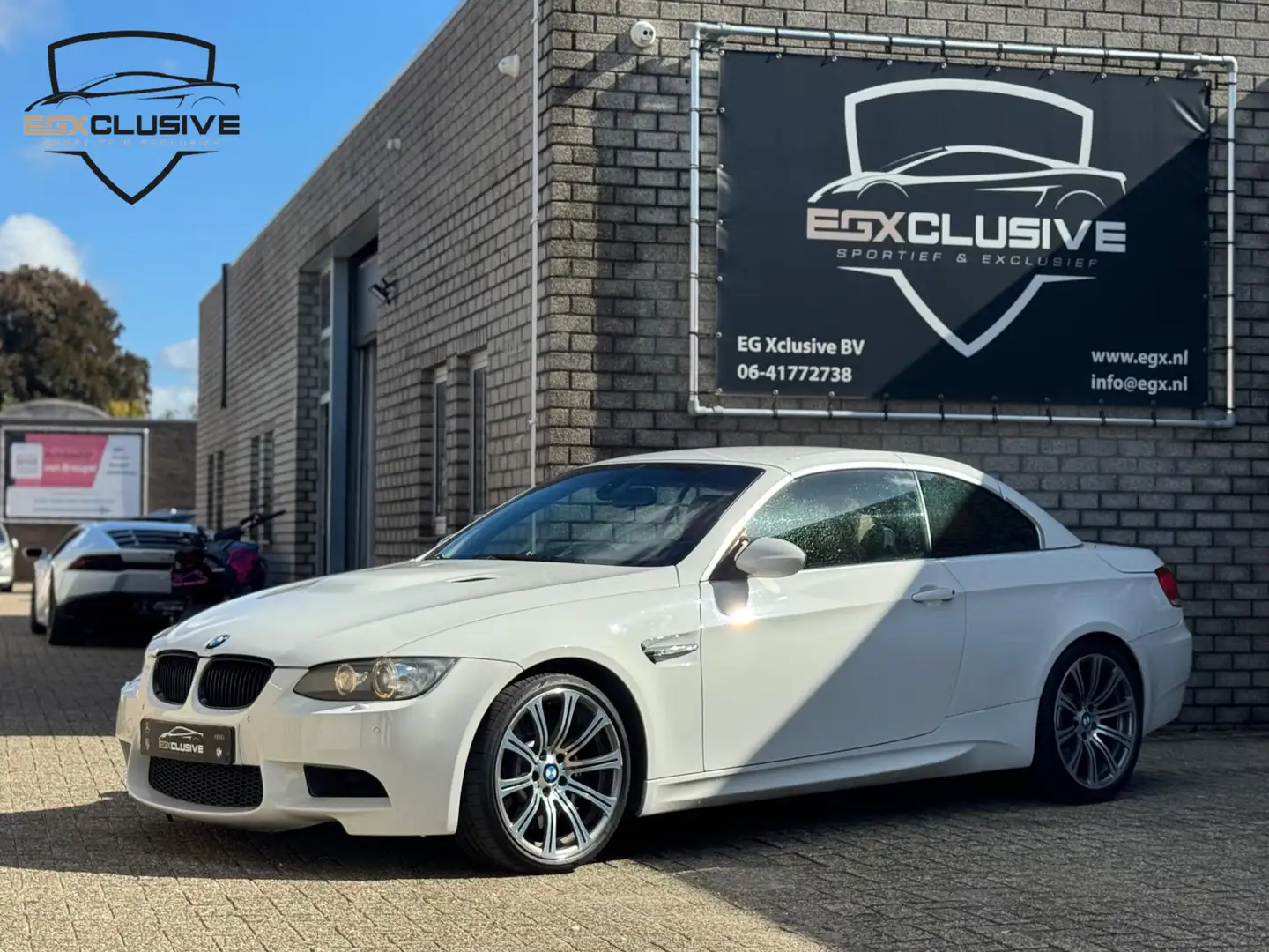 BMW M3 3-serie Cabrio M DCT 4.0 V8 Lagerschalen/Leder/420 Blanc - 2