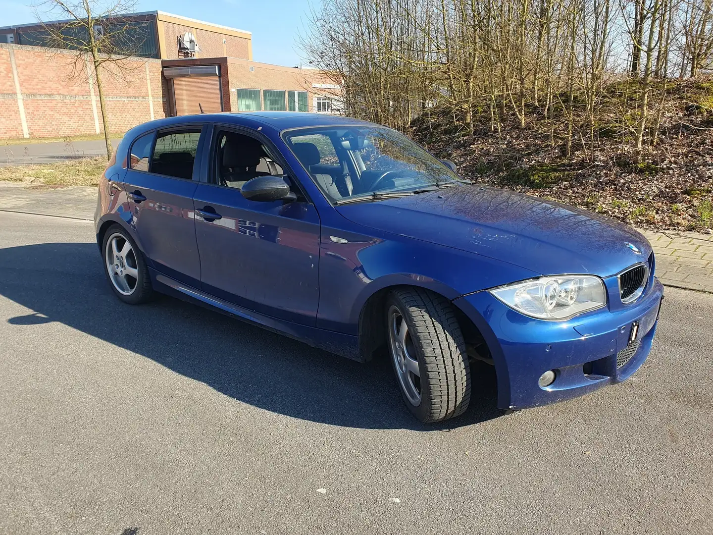 BMW 118 118i M-Paket Alu Klima 4türer Blau - 2
