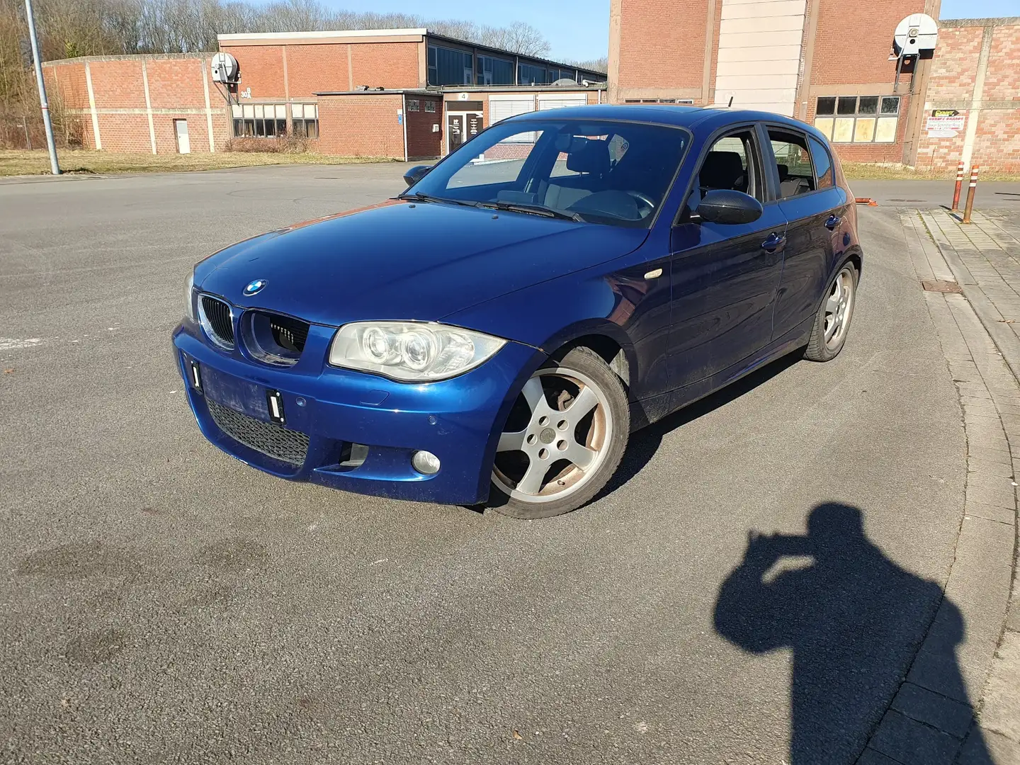 BMW 118 118i M-Paket Alu Klima 4türer Blau - 1