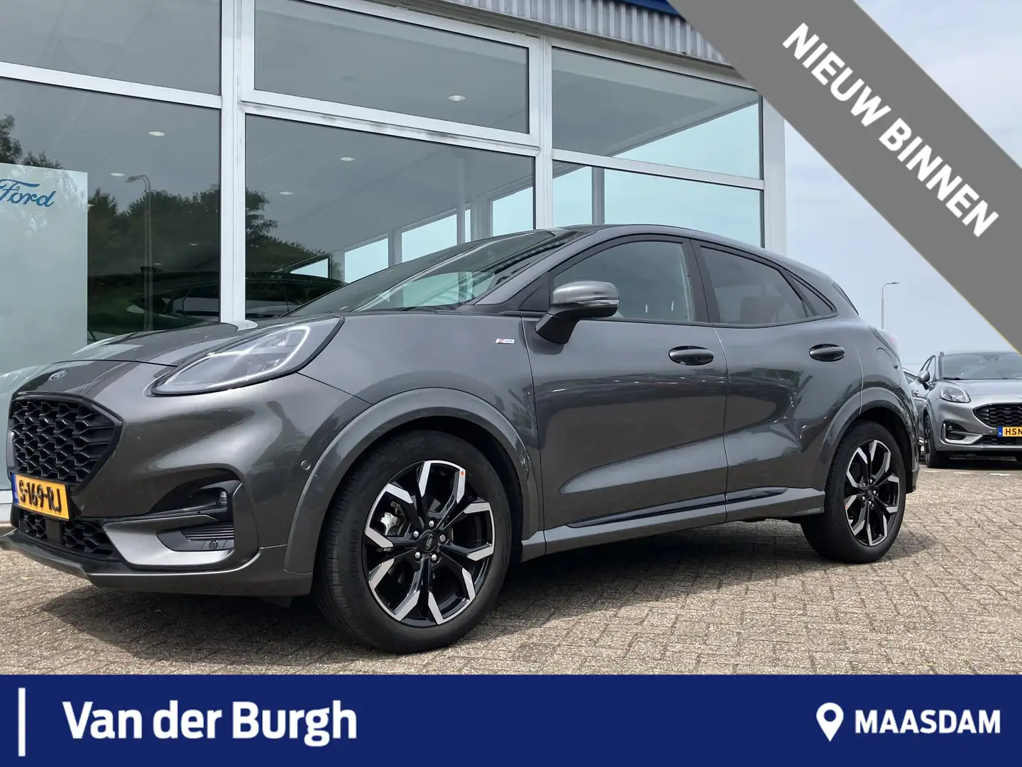 Ford Puma ST-Line X 1.0 EcoBoost Hybrid 125pk automaat Grijs - 1