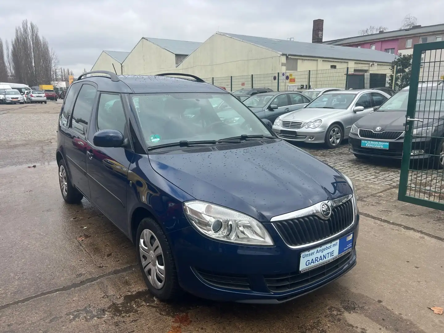 Skoda Roomster Ambition Plus Edition 1.Hand+Klimaautom Blau - 1