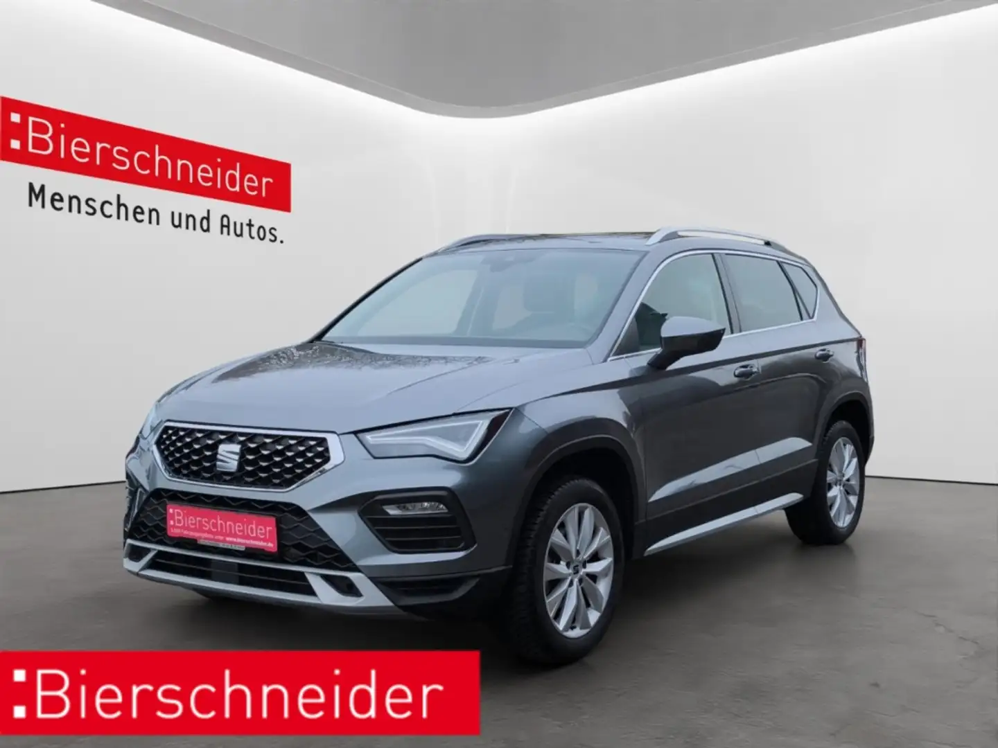 SEAT Ateca 1.5 TSI DSG Xperience LED NAVI AHK ACC PARKASS SHZ Grau - 1