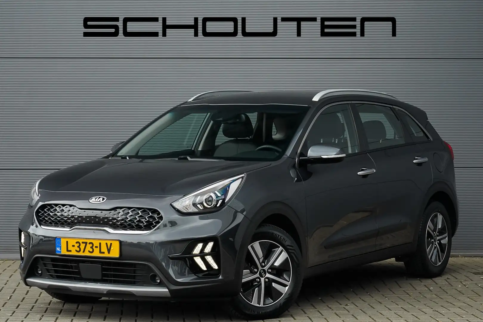 Kia Niro 1.6 GDi Hybrid DynamicLine Navi Camera ECC Grey - 1