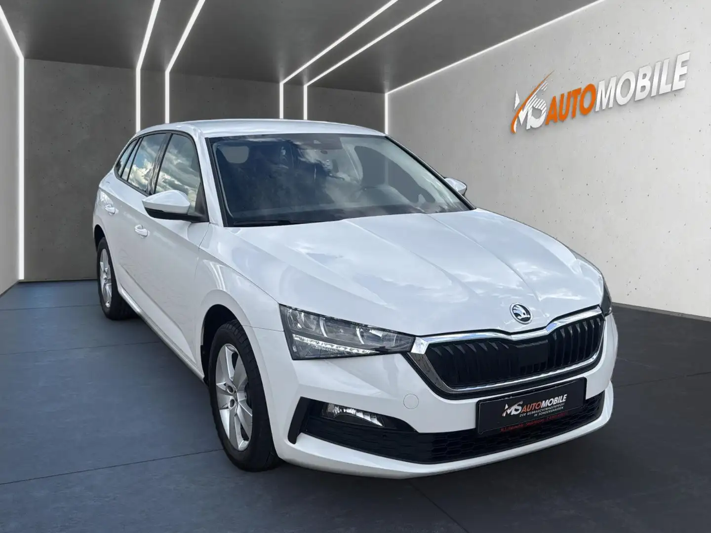 Skoda Scala Cool Plus+LED+PDC+DAB+SHZG+II.HAND+KLIMA Blanc - 2