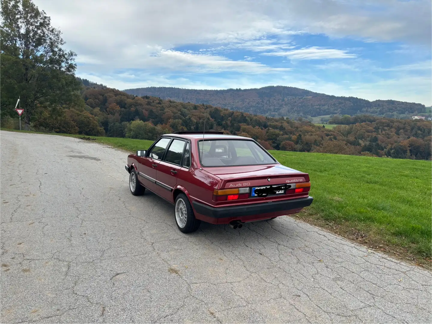 Audi 80 Quattro Typ 85 VFL Red - 2