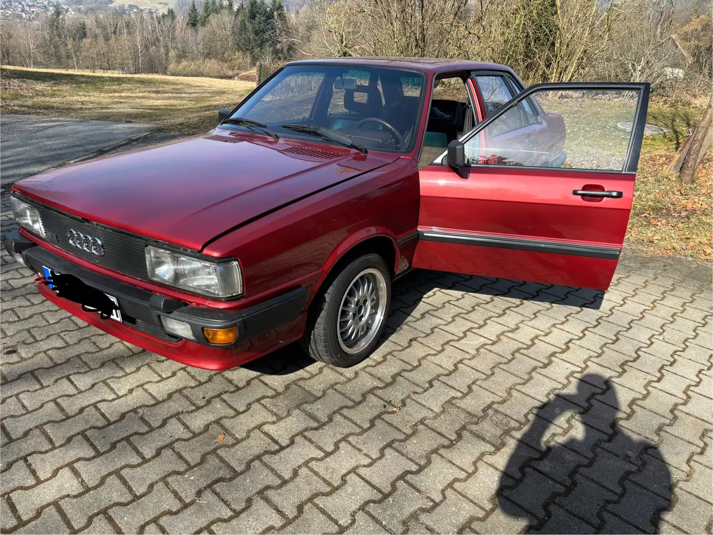 Audi 80 Quattro Typ 85 VFL Red - 1