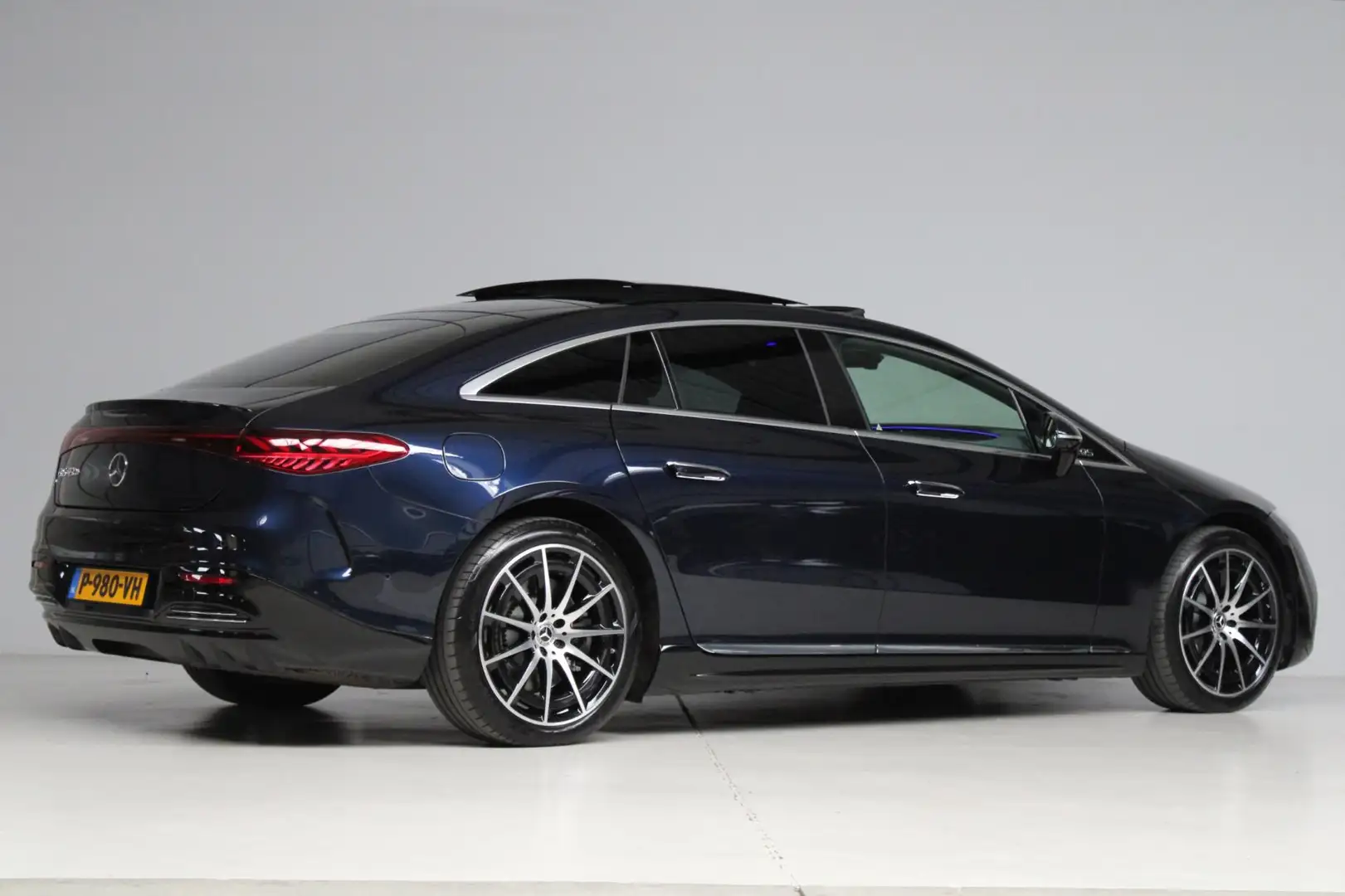 Mercedes-Benz EQS 450+ AMG Line 108 kWh [ panoramadak head-up burmes Blauw - 2