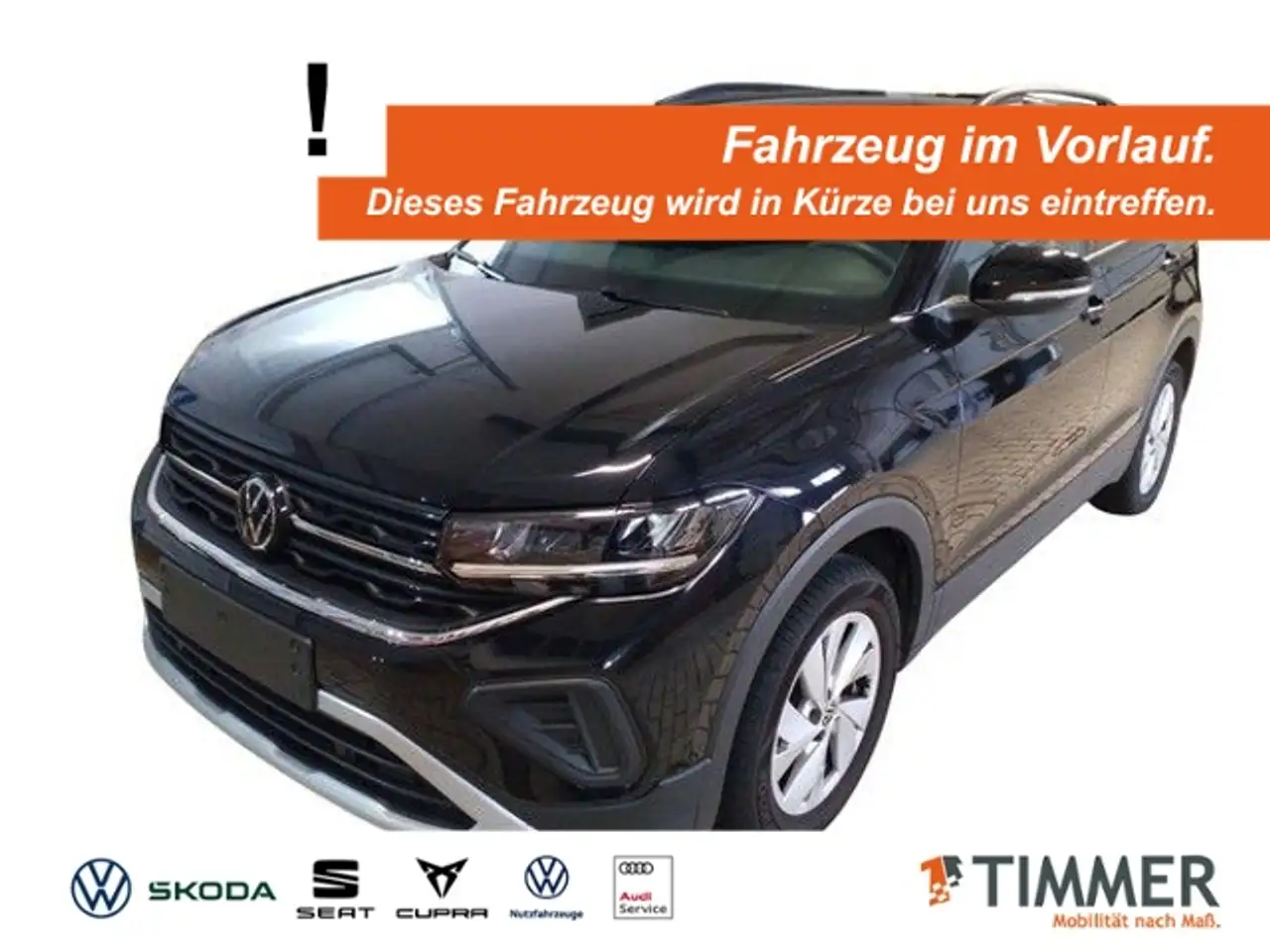 Volkswagen T-Cross 1.0 TSI LIFE +LED +ACC +CARPLAY +VIRTUAL +SHZ +AL — миниатюра 1