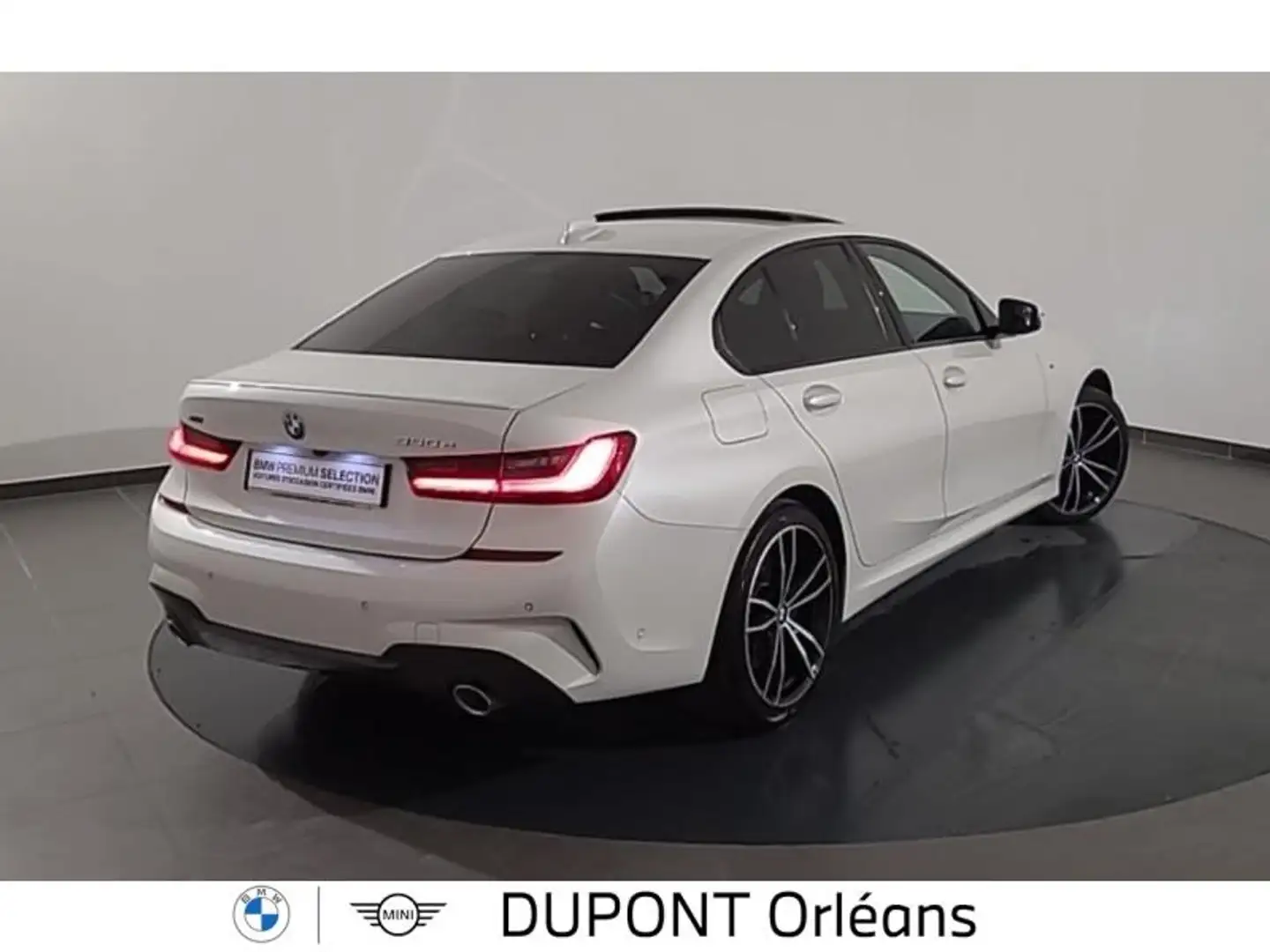 BMW 330 330eA xDrive 292ch M Sport Blanc - 2