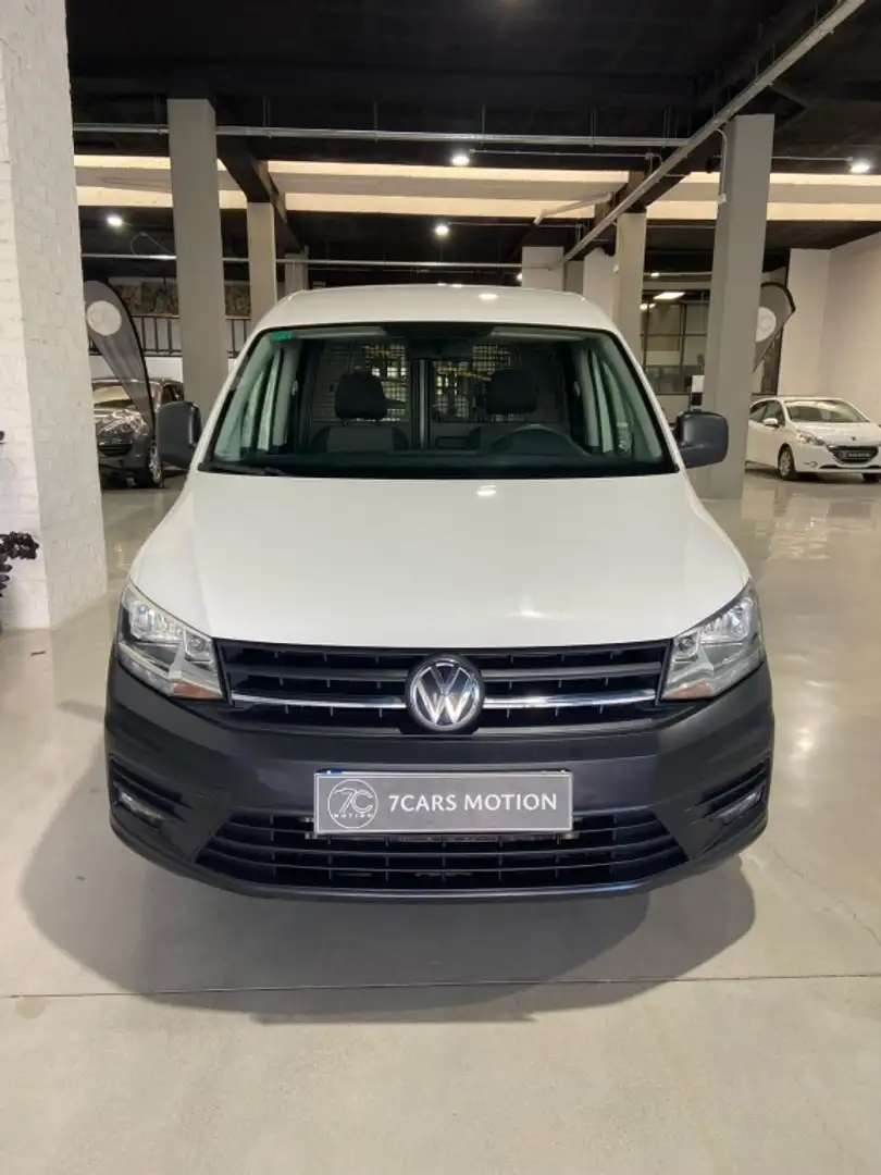 Volkswagen Caddy Furgón Maxi 1.4TGI GNC Blanco - 2