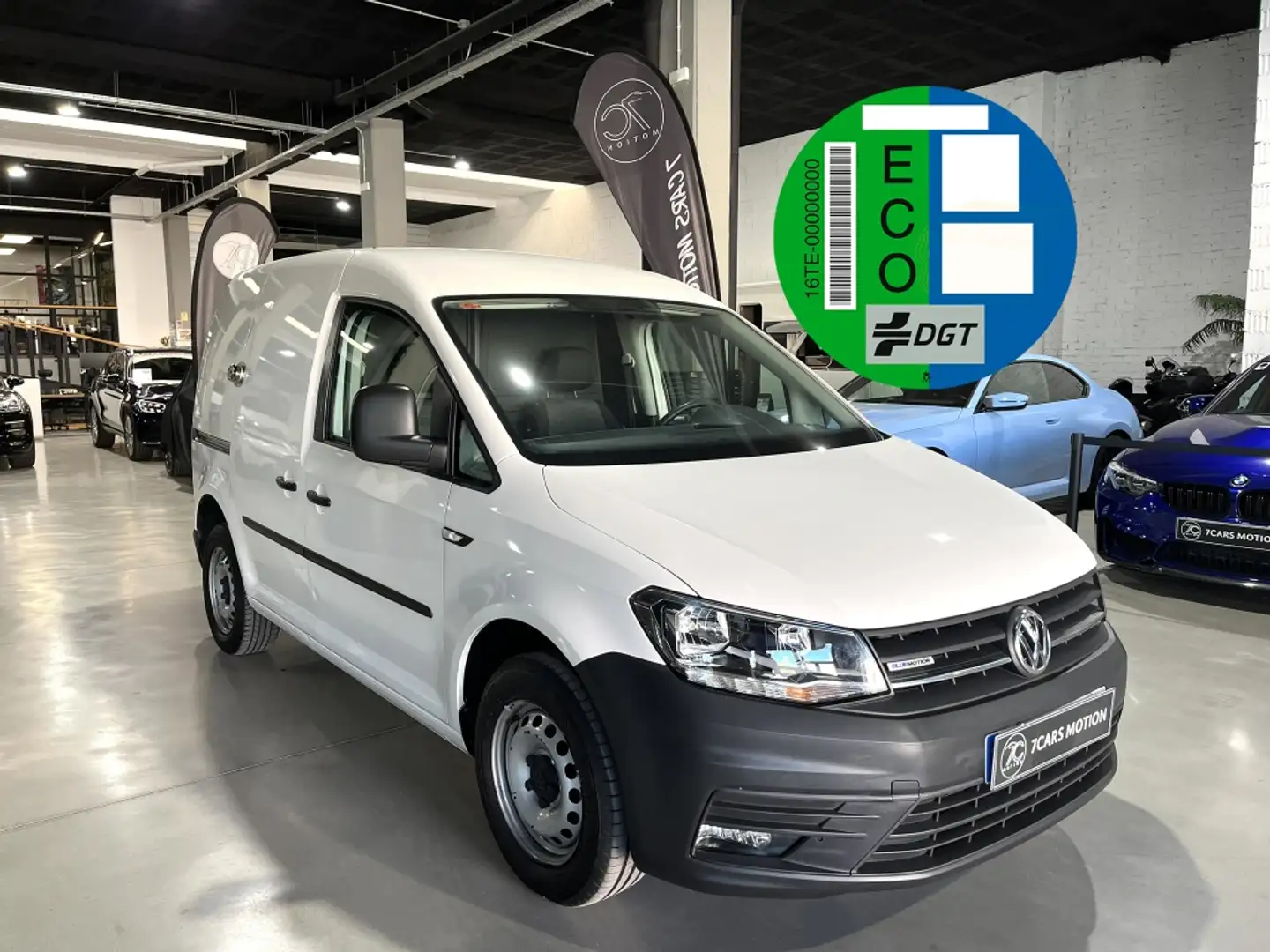Volkswagen Caddy Furgón Maxi 1.4TGI GNC Blanco - 1