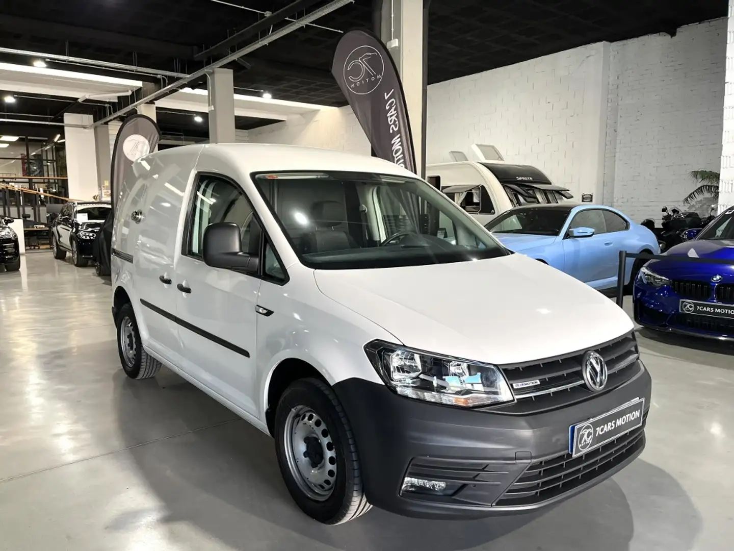 Volkswagen Caddy Furgón Maxi 1.4TGI GNC Blanco - 2