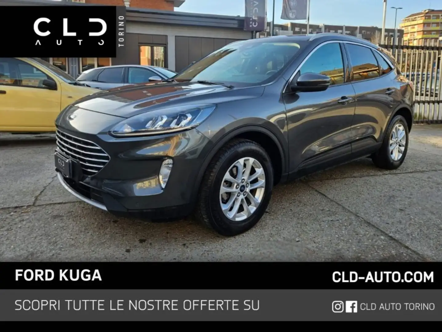 Ford Kuga 1.5 EcoBlue 120 CV 2WD Gris - 1