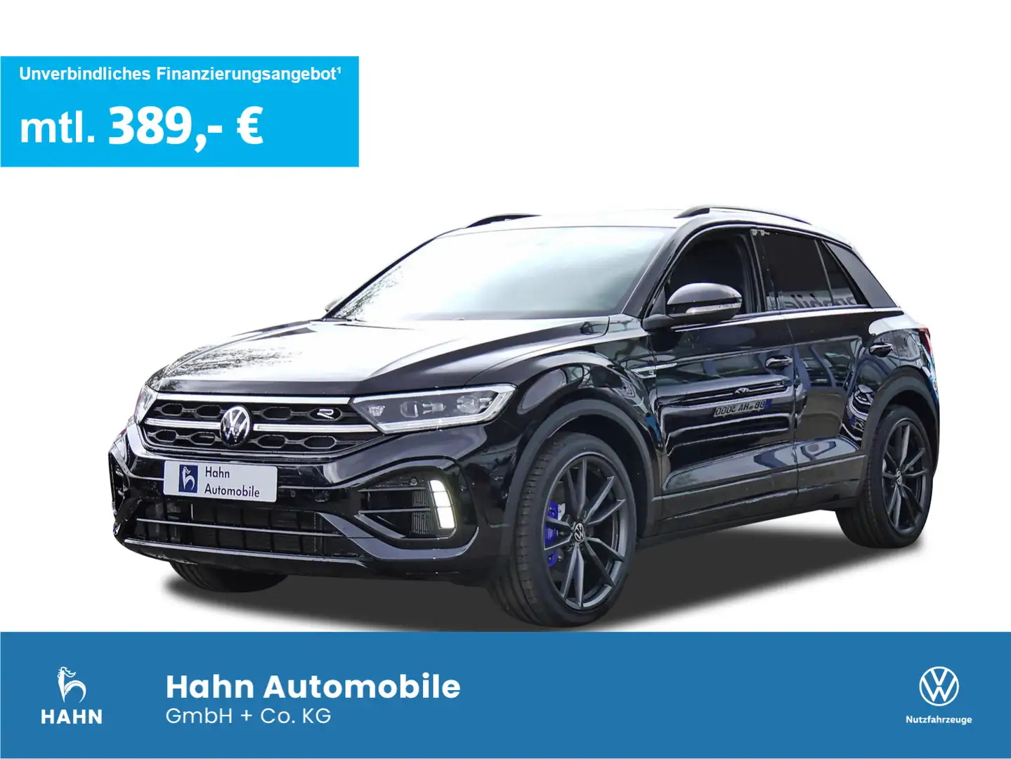 Volkswagen T-Roc R 2.0l TSI 4MOTION 300PS Pano Kamera Winte Schwarz - 1