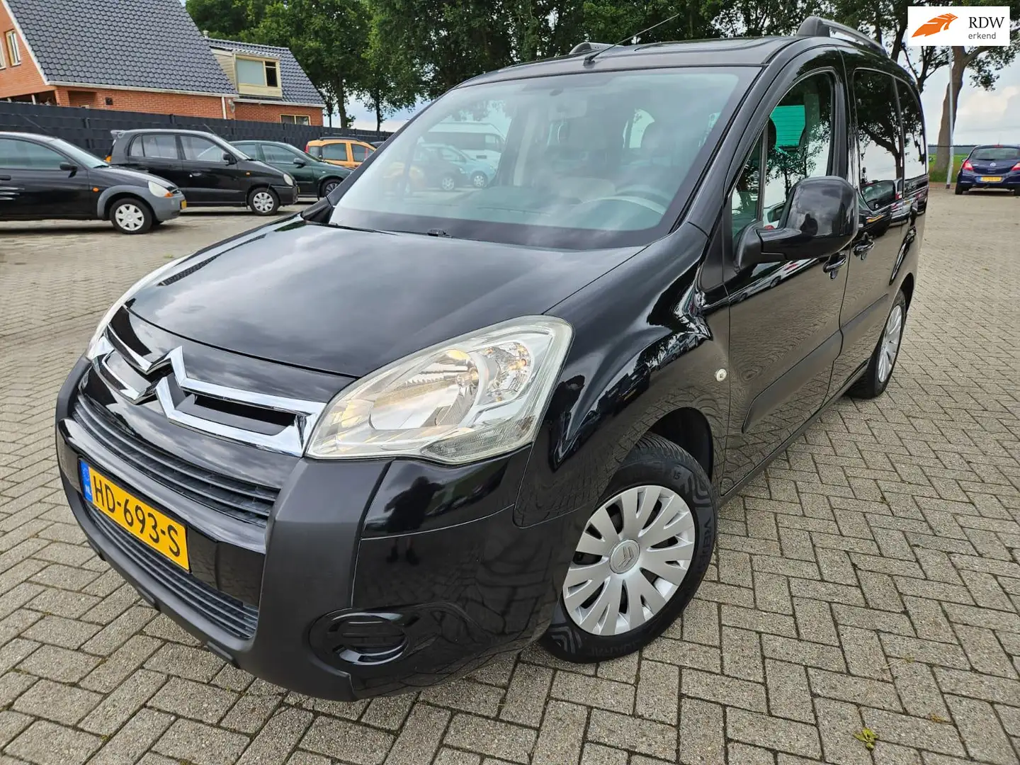 Citroen Berlingo 1.6 VTi 120 Multispace. 2010. Airco/Panorama/CV/Tr Zwart - 1