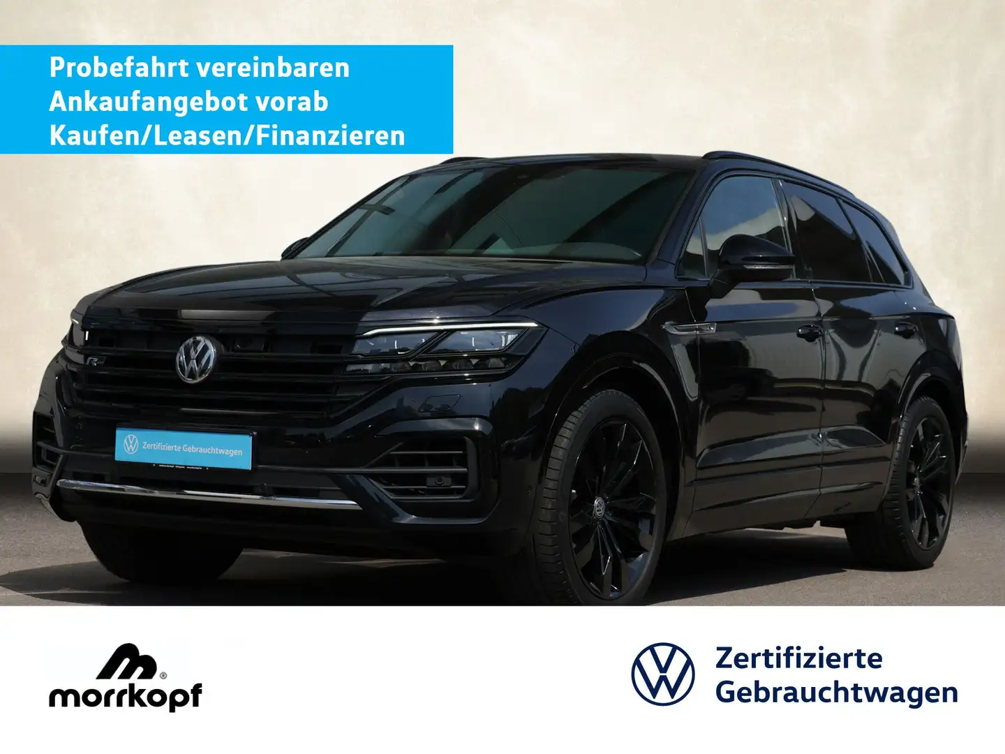 Volkswagen Touareg 3.0TDI V6 R-Line +BLACK STYLE+ Bluetooth Negro - 1