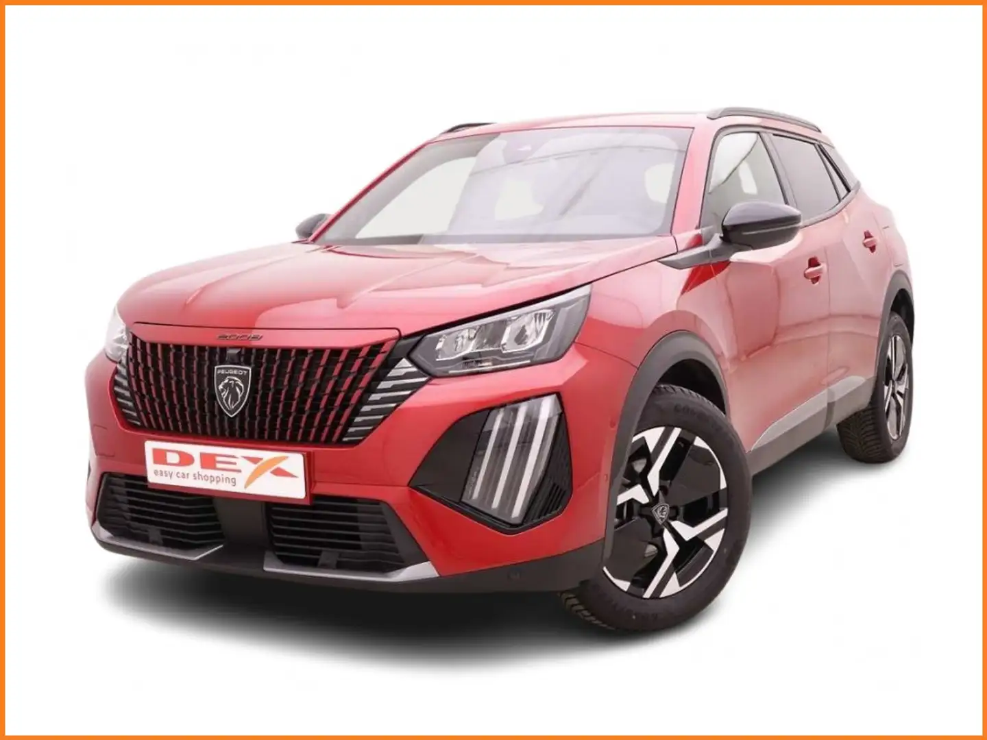 Peugeot 2008 1.2 T 100 Allure + Carplay + Heated Seats + ALU17 Rouge - 1