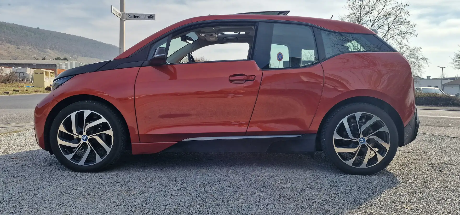 BMW i3 i3 REX NAVI Prof GSSD H&K VOLL-LEDER STAUASS. Portocaliu - 2