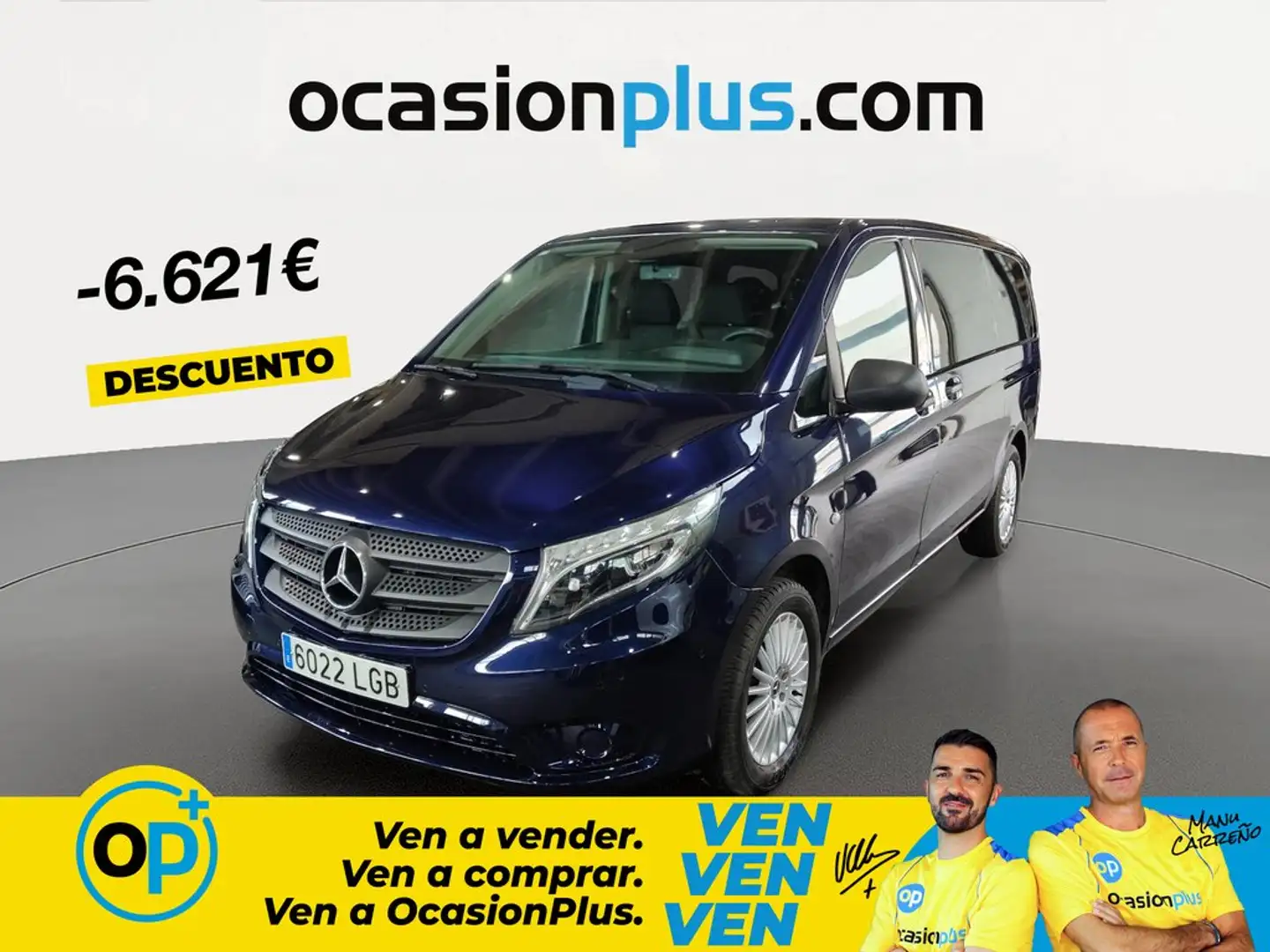 Mercedes-Benz Vito Tourer 116 CDI Pro Larga 9G-Tronic Azul - 1