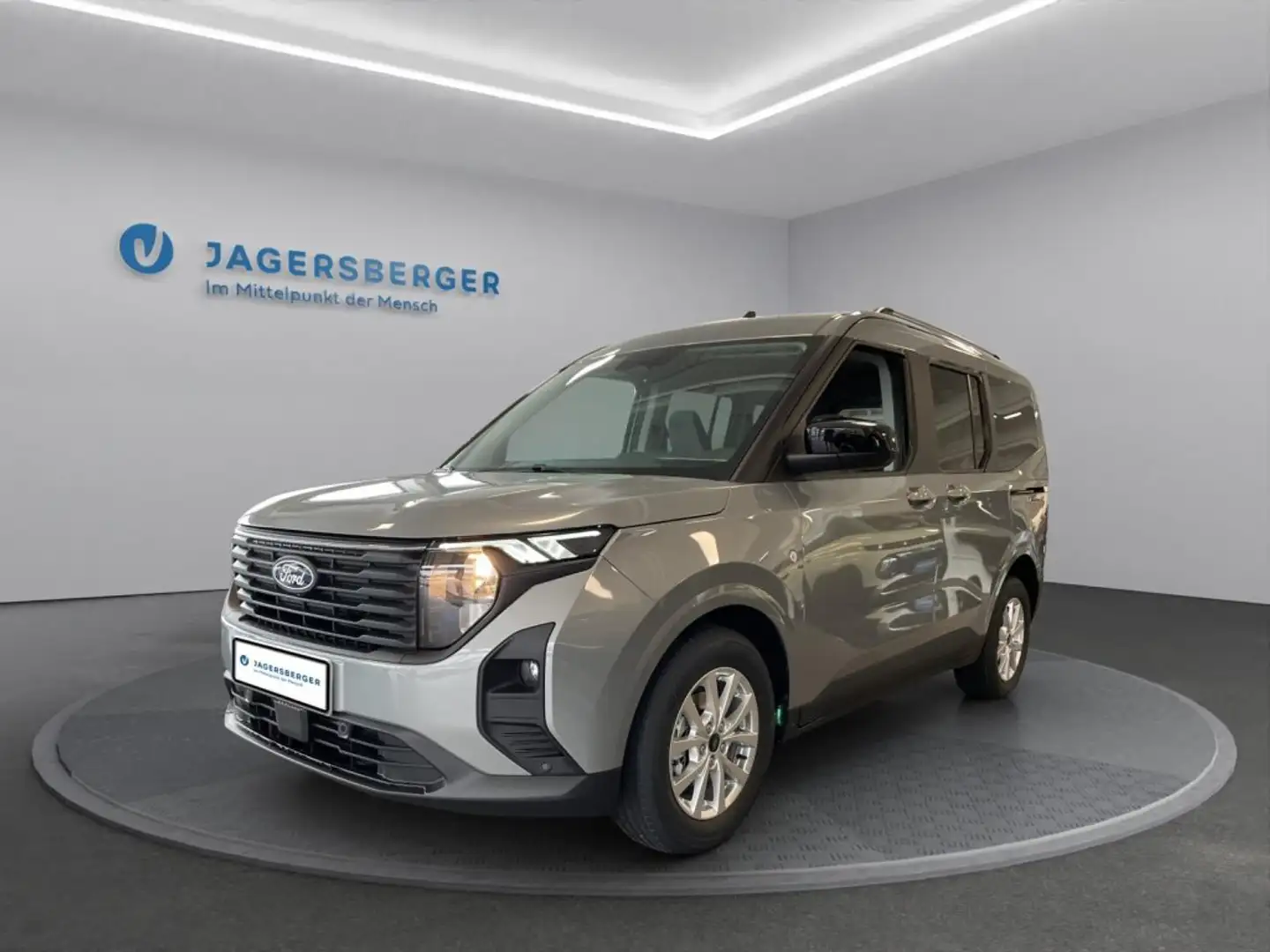 Ford Tourneo Courier 1,0 EcoBoost Titanium Aut. Zilver - 1