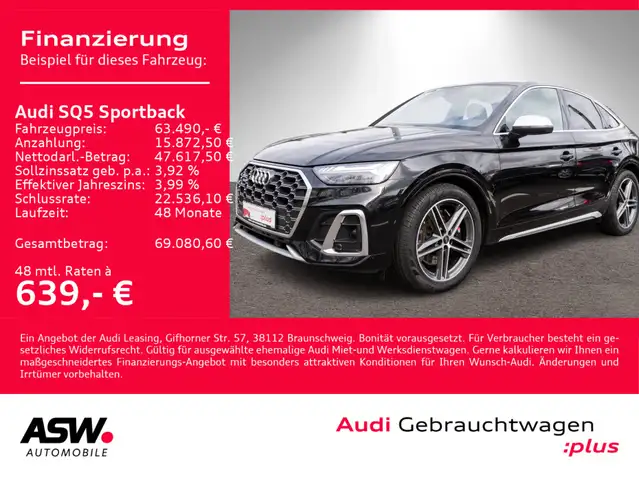 Audi SQ5 TDI Stdhzg B&O Leder RFK ACC