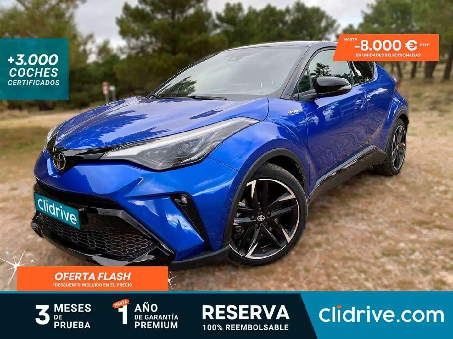 Toyota 2.0 180H GR Sport Black Edition Azul - 1