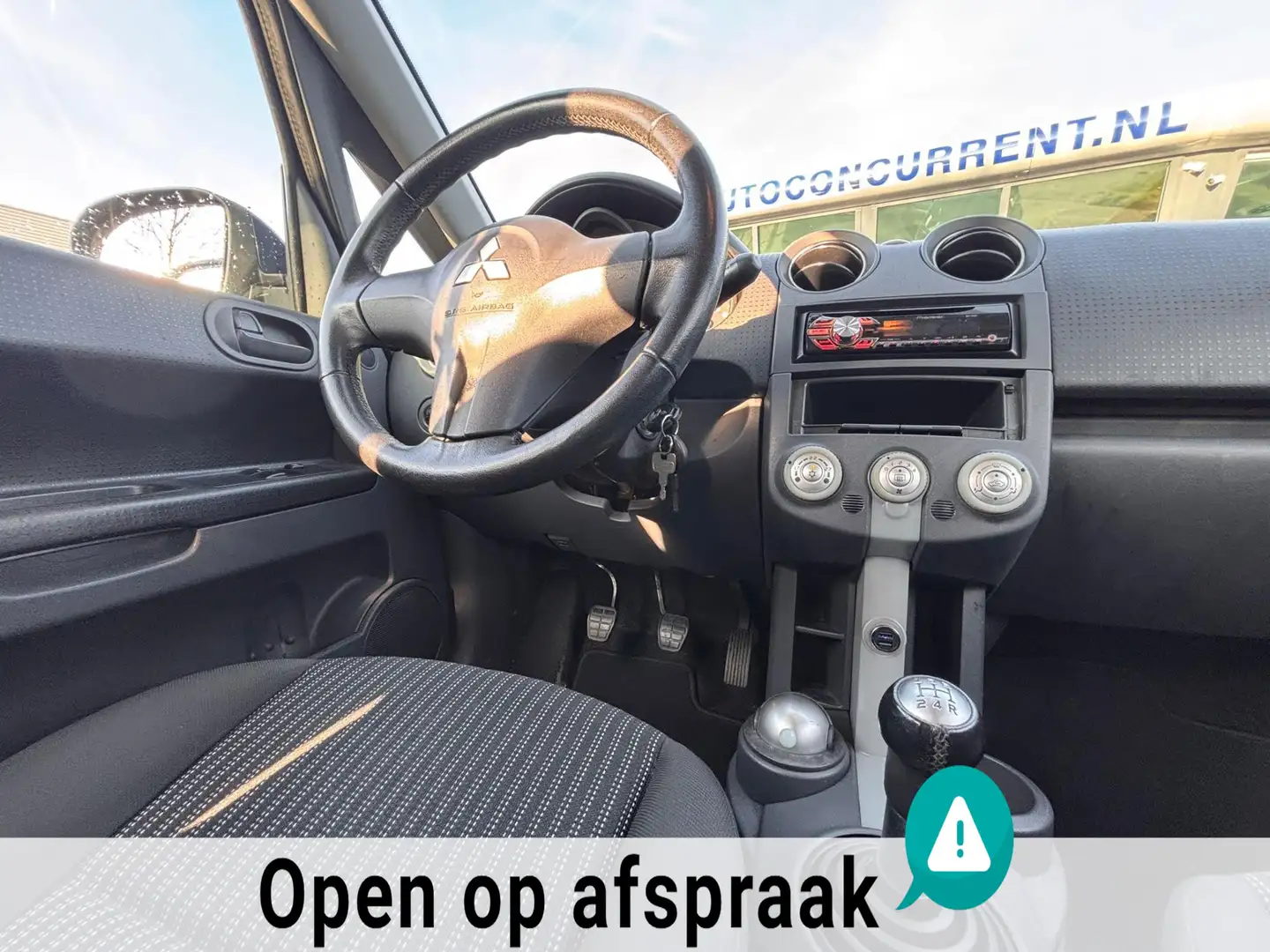 Mitsubishi Colt 1.3 Incharge+, Airco, Inruil mogelijk. Blauw - 2