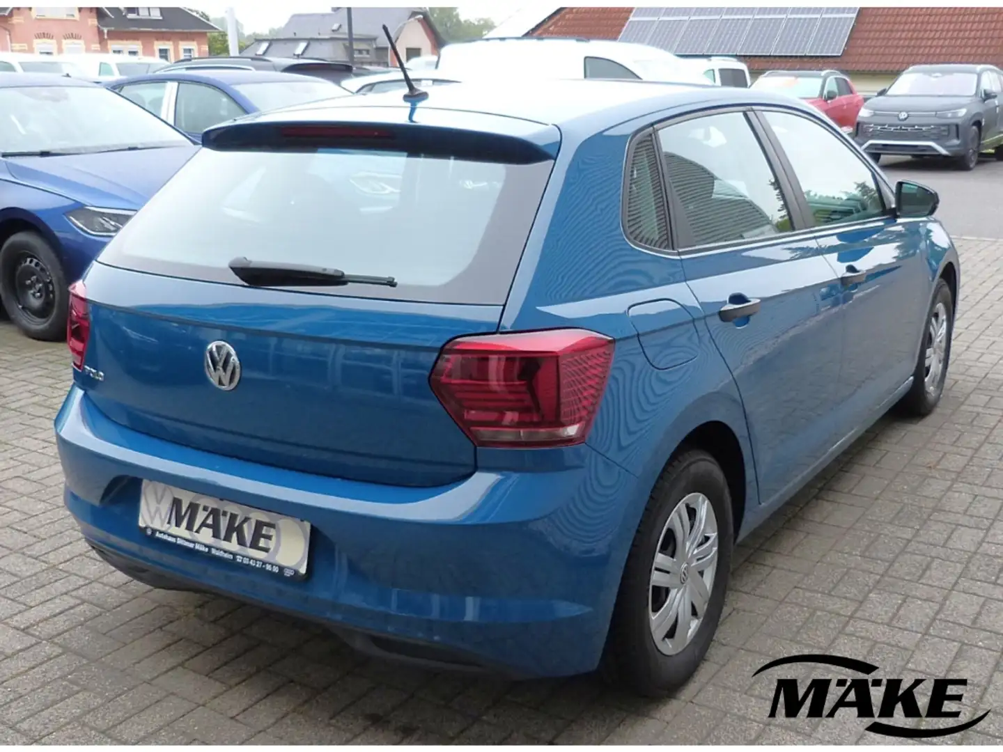 Volkswagen Polo 1.0, Klima, ISOFIX, City-Notbrems, LED-Tagfahrlich Blau - 2