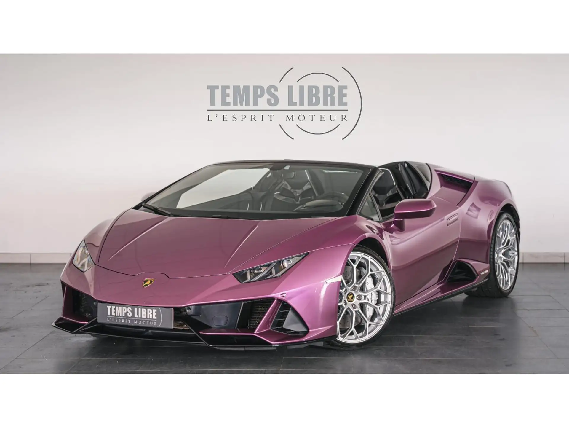 람보르기니 우라칸 EVO Spyder LP640-4 2023 버건디 사진 1