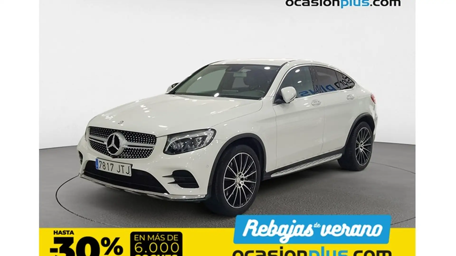 Mercedes-Benz GLC 250 Coupé 250d 4Matic Aut. Blanc - 1
