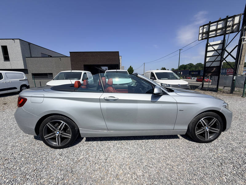 BMW 218 Cabriolet PACK SPORT CARNET COMPLET ETAT NEUF — photo 10