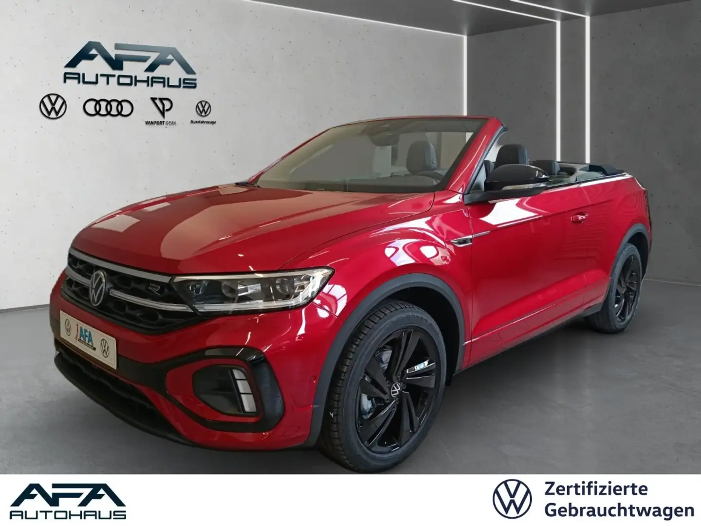 Volkswagen T-Roc Cabriolet 1.5 TSI DSG R-Line*BlackStyle Rosso - 1