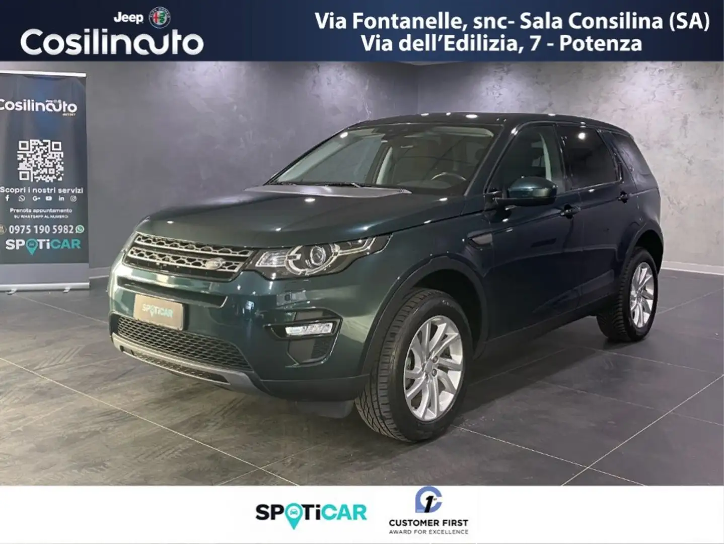 Land Rover Discovery Sport 2.0 TD4 150 CV Pure Green - 1