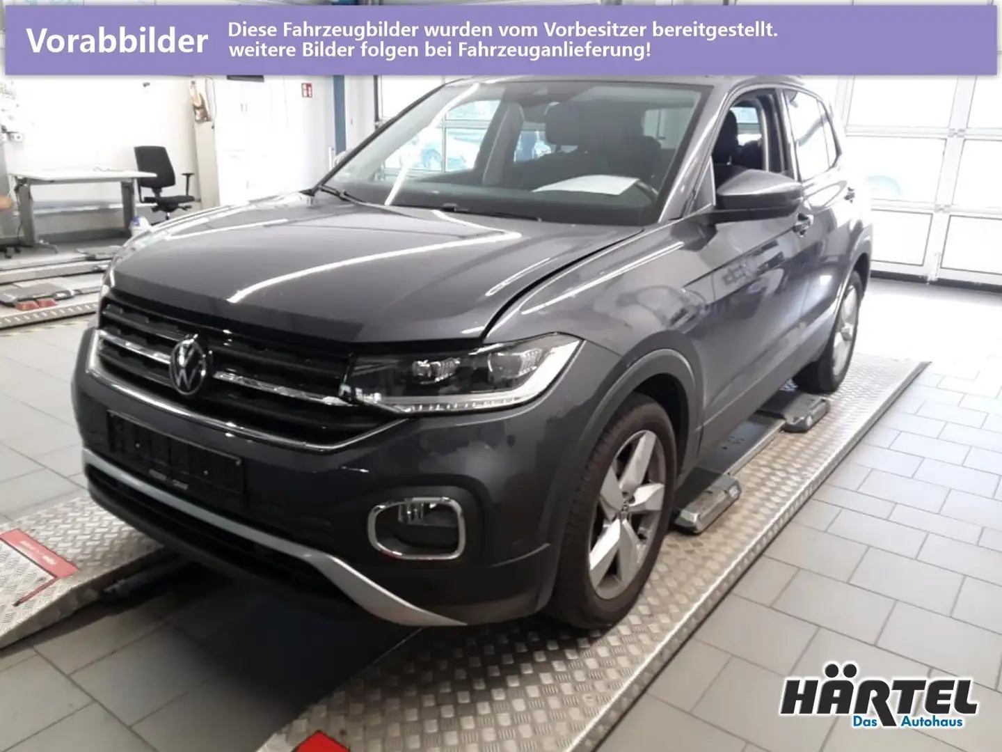 Volkswagen T-Cross STYLE 1.0 TSI DSG (+ACC-RADAR+NAVI) LED Grau - 2
