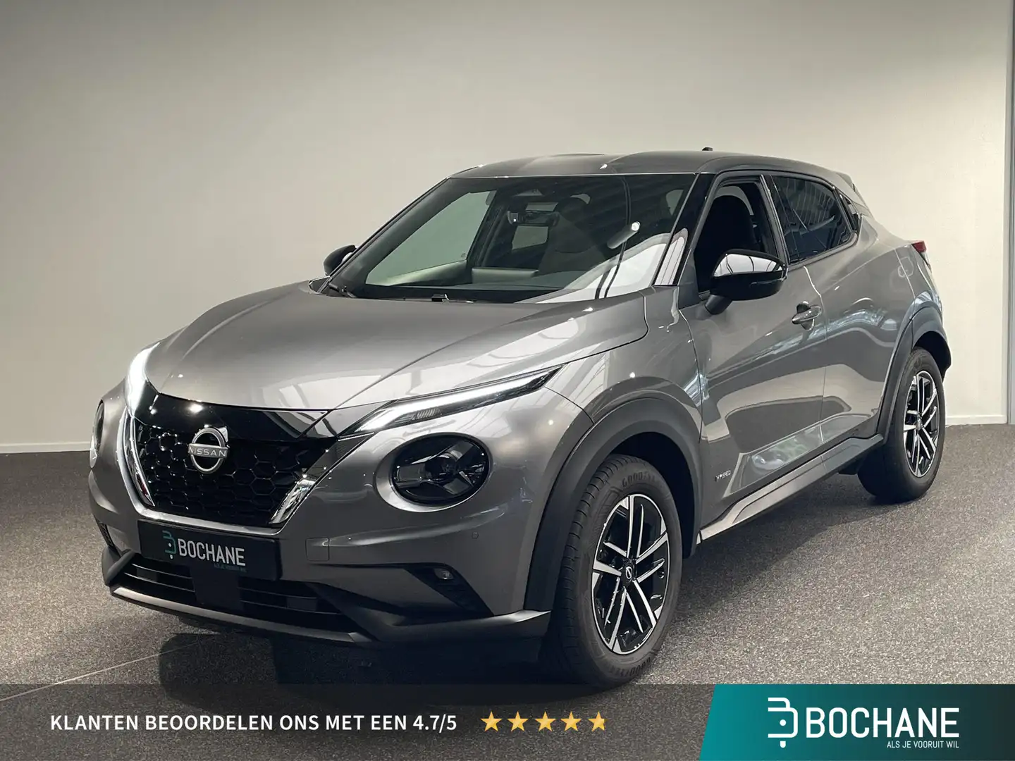 Nissan Juke 1.6 Hybrid N-Connecta Grijs - 1