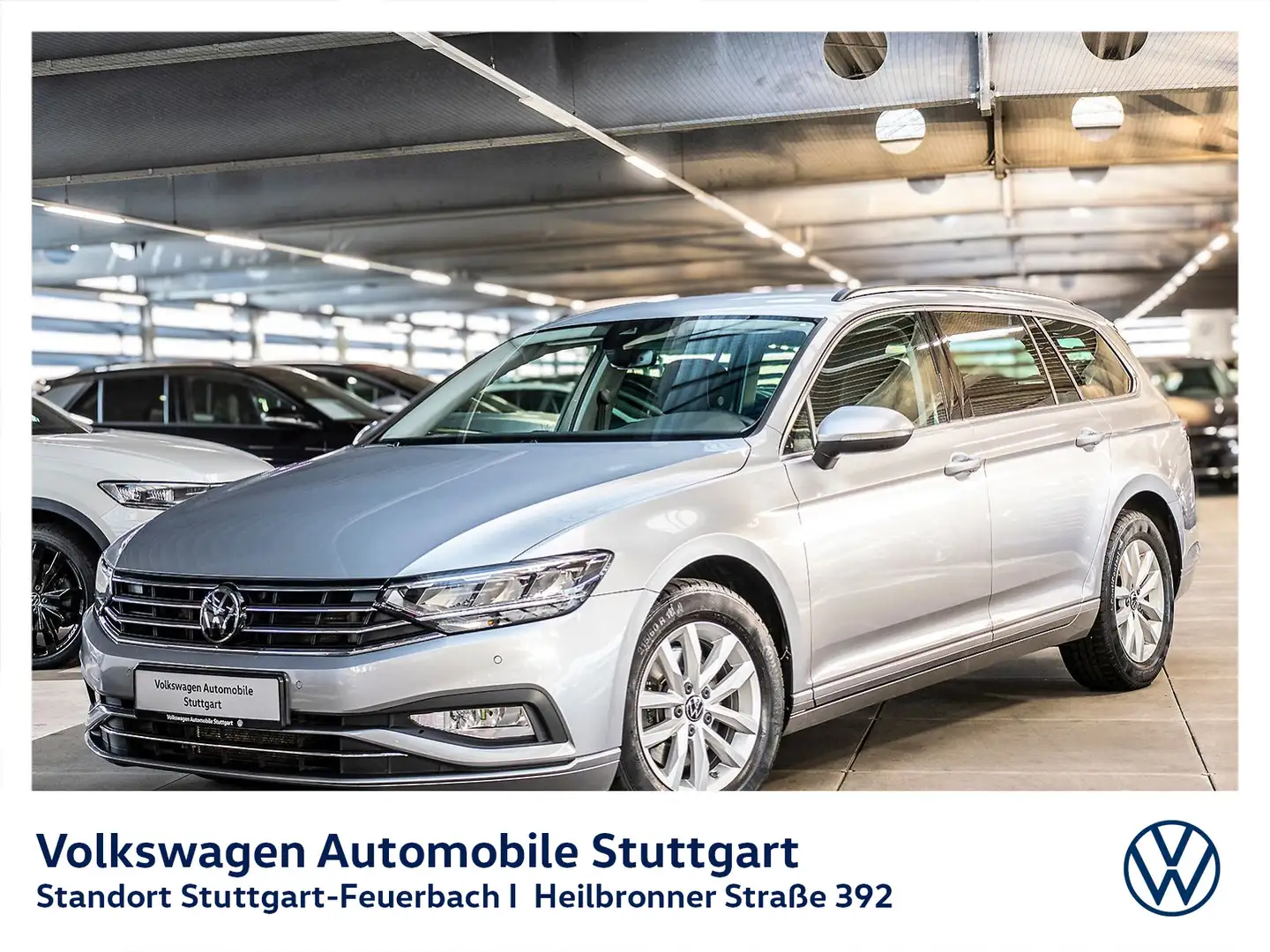 Volkswagen Passat Variant Business 2.0 TDI DSG Navi ACC AHK Silber - 2