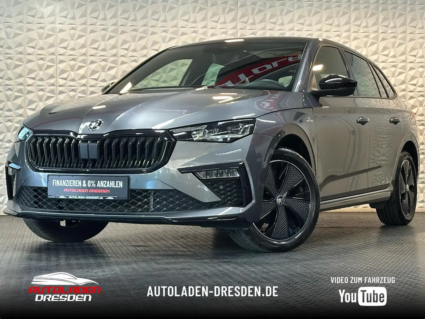 Skoda Scala 1.0TSI MONTE CARLO MATRIX#AHK#CAM#ACC#SPUR Grau - 1