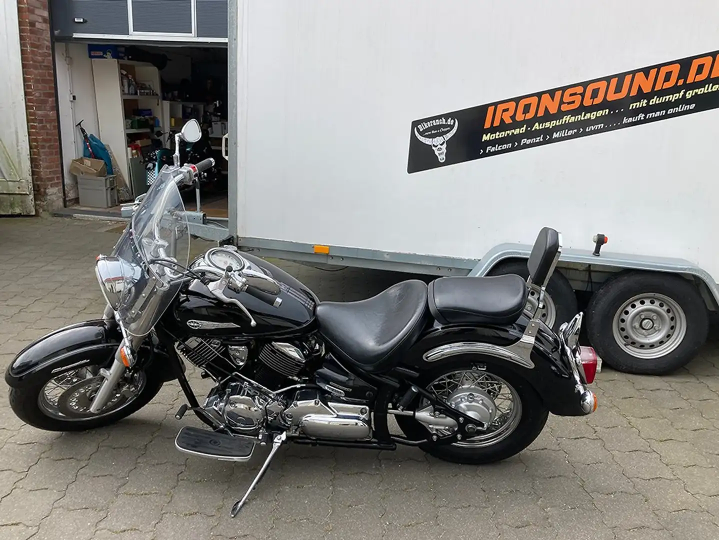 Yamaha XVS 1100 DragStar Classic* Extras* Service* 1.Hd* wie neu* Negru - 2