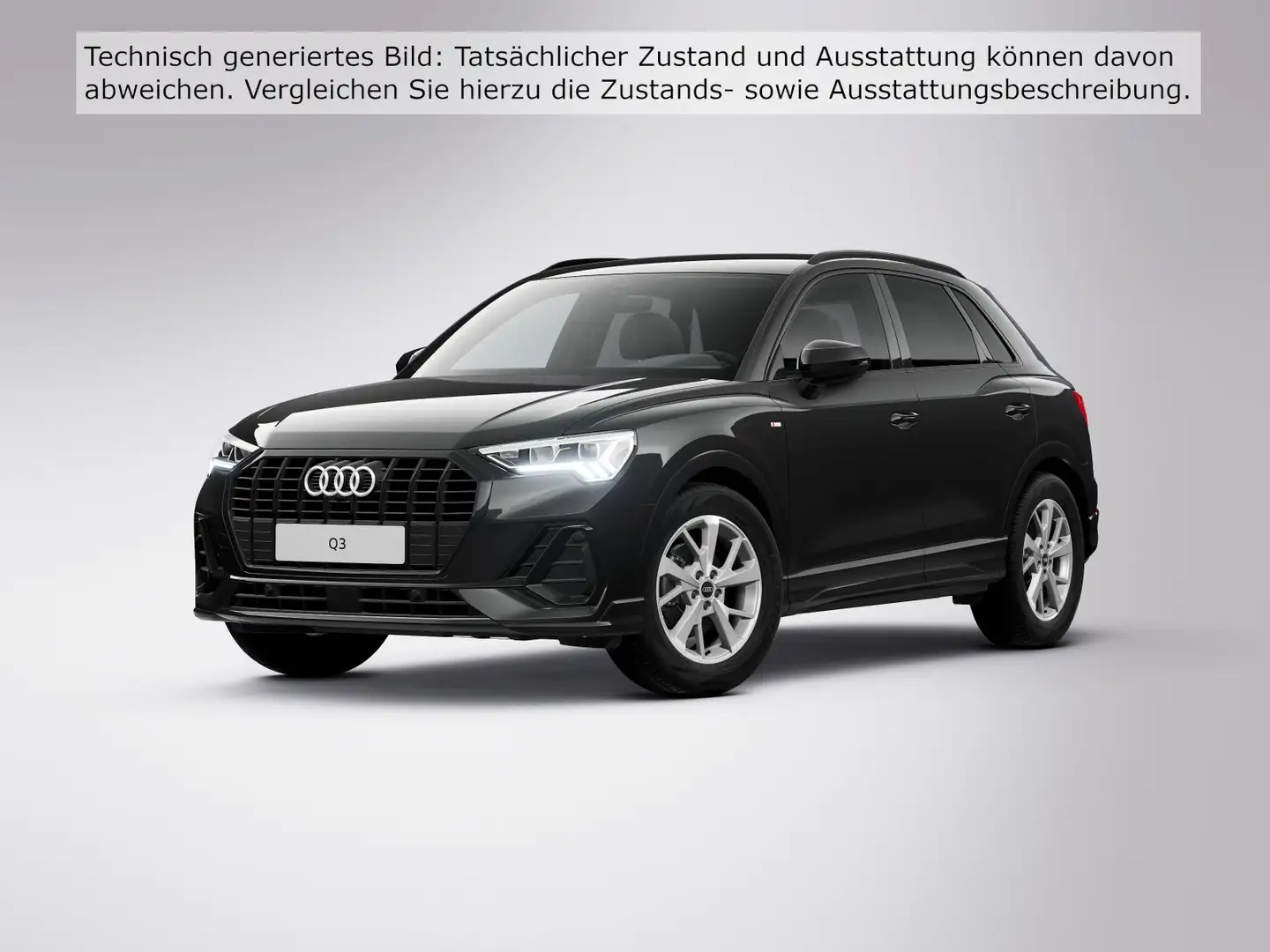 Audi Q3 35 TFSI S LINE NAVI+ 360° VIRTUAL + PRIVACY Schwarz - 2