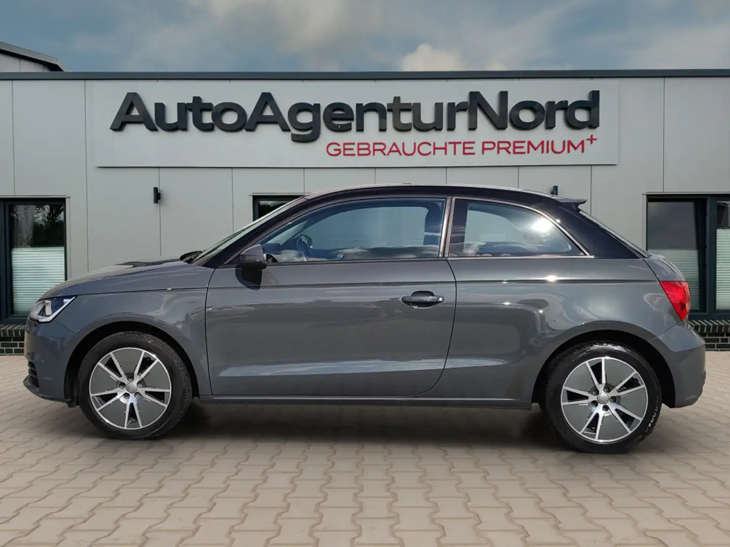 Audi A1 1.0 TFSI+PDC+SHZ+TEMP+KLIMA Gris - 2