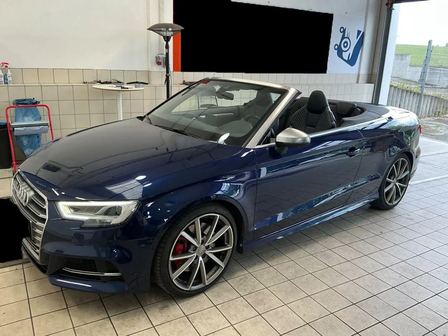 Audi S3 CABRIOLET Q MATRIX/19Z./ACC/SIDE/B&O/KAMERA Blau - 1