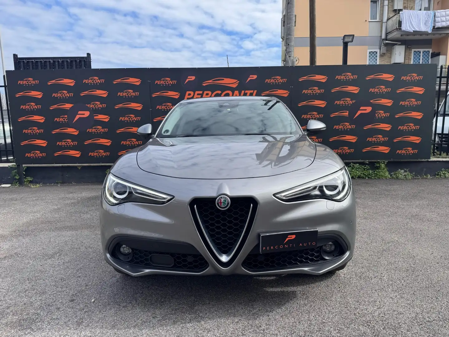 Alfa Romeo Stelvio 2.2 Turbodiesel 210CV AT8 Q4 Executive NAVI CAMERA Grigio - 2