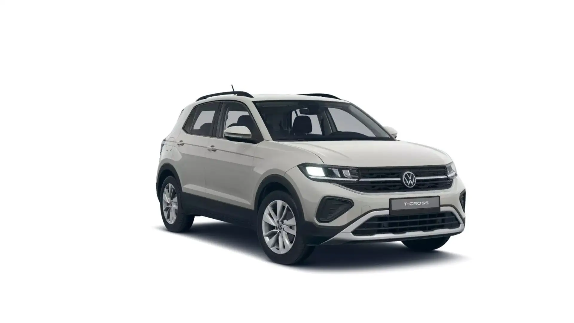 Volkswagen T-Cross 1.0 TSI *LED*SHZ*ACC*NAVI*5JGarantie* Gris - 1