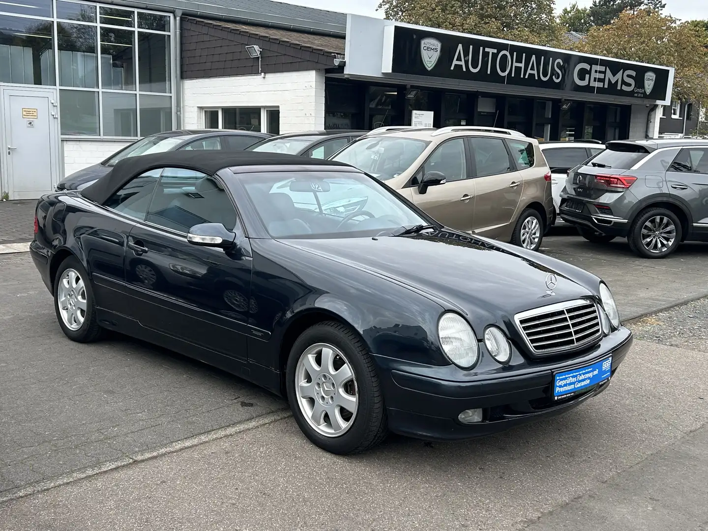 Mercedes-Benz CLK 200 Avantgarde Cabrio Klima Leder SHZ Nero - 1