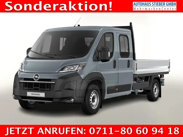 Opel Movano Pritsche DoKa 35+ L3 NSW AppleC Kam 103 kW (140...