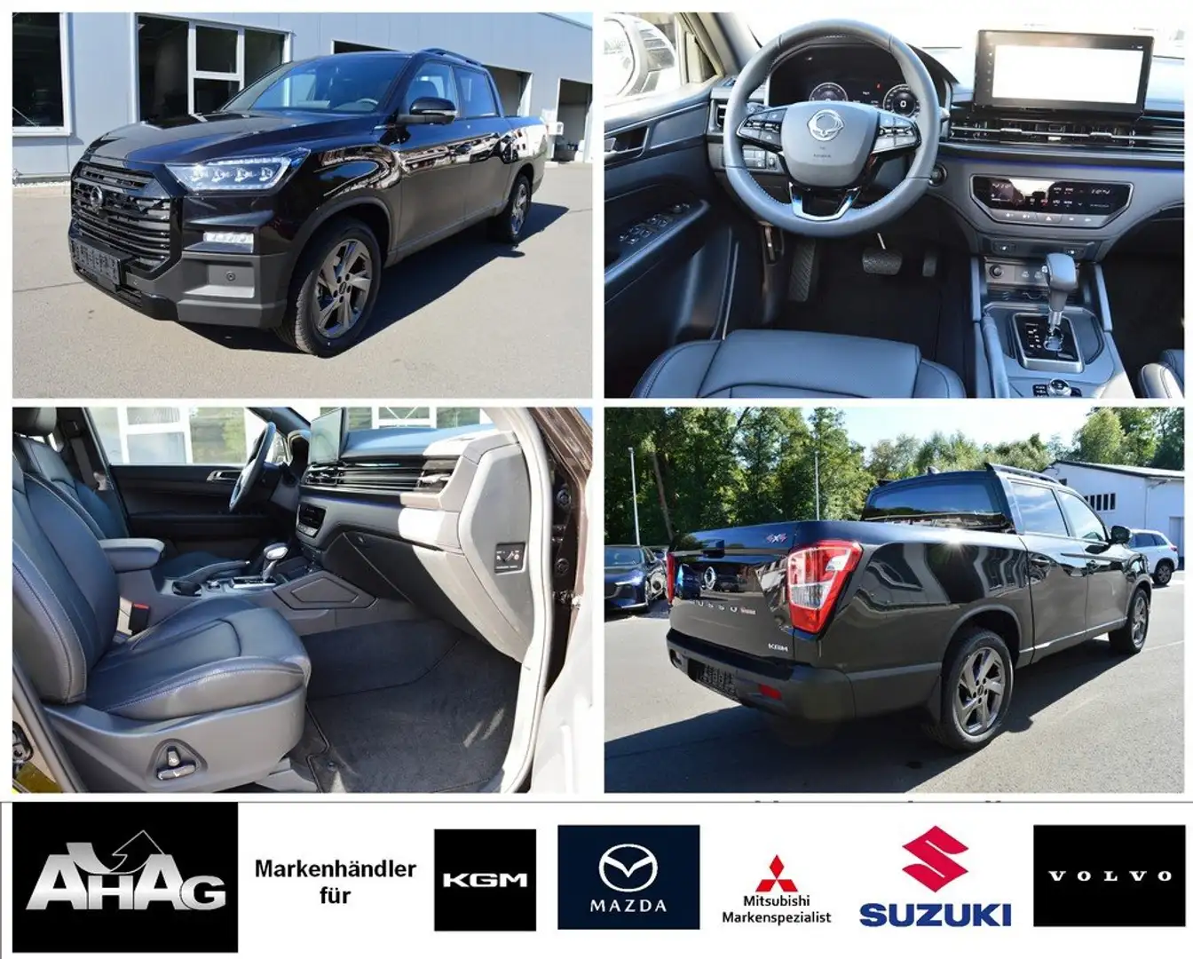 KGM Musso Grand 2.2 e-XDi Khan AWD *limitiert+Voll* Noir - 1